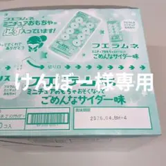 新品　第2弾　フエラムネ ごめんなサイダー味 1箱2個
