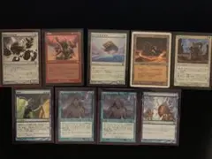 MTG マジックザギャザリング まとめ売り 9枚セット - メルカリ