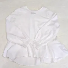 Bou Jeloud 【F】ブラウス 美品 キャンディスリーブ フリルのサムネイル