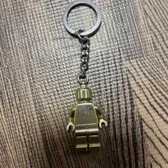 LEGO ゴールド ミニフィギュア キーホルダー