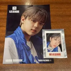 百田隼麻　チェキ風カード　フライヤー