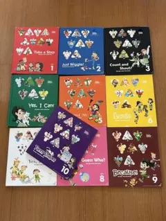 GrapeSEED 知育教材セット 1-18巻 Grape SEED グレープシード 英語教材 ユニット1~20 CD・DVD付き 子ども