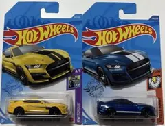 ホットウィール　フォード　マスタング　シェルビー　GT500 2台セットのサムネイル