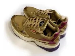 adidas TORSION スニーカー ゴールド パープル