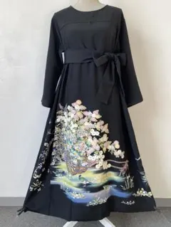 3261 着物　留袖　リメイク　ドレス　ワンピース