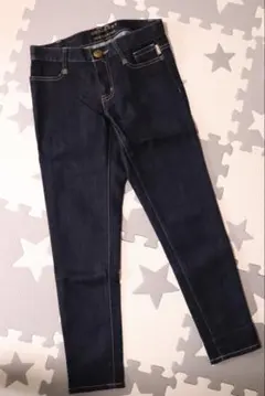 バーバリーブルーレーベル　ダークブルー ストレートデニム34