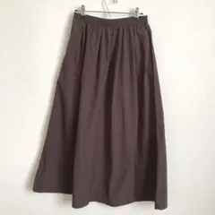 UNIQLO 新品未使用　ボリュームロングスカート　【M】　ウエストゴム