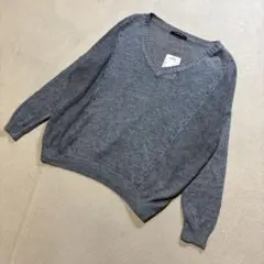 【新品未使用】MAYSON GREY リネン 透かし編み ニット 長袖 L相当