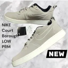 新品 NIKE Court Borough LOW PRMスエード 27.5のサムネイル