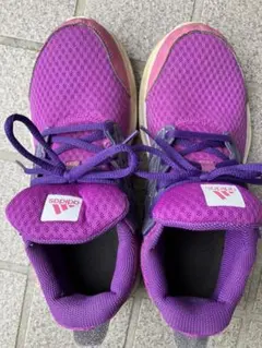 adidas スニーカー AQ6558 パープル 24.5cmのサムネイル