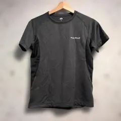 mont-bell グレー　ブラック Tシャツ M　モンベル　レディース