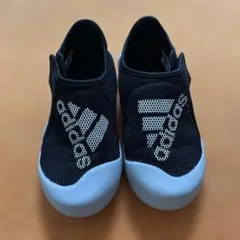 adidas キッズサンダル ブラック 17cm