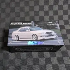 MORTAL 1/64 トヨタ クレスタ カスタム ドリフト仕様 ホワイト