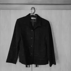 里麻　艶やかなラメ入りのジャケット