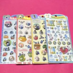 正規品 クラックス うるちゅるポップシール スンスン ノンノン ゾンゾン シール