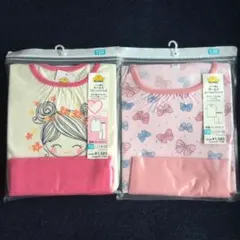 新品未開封　トップバリュ　ガールズ　ルームパジャマ　120cm　長袖＆半袖セット