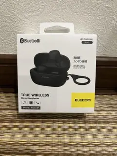 ELECOM ワイヤレスイヤホン ブラックのサムネイル