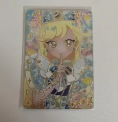 ひみつのアイプリ みつき ジュエルバズリウムサファイア サイン 1枚