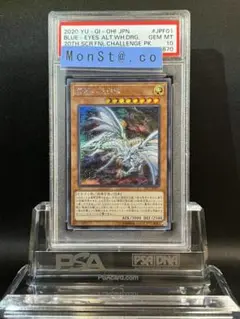2025年最新】青眼の亜白龍 ブルーシークレット psa10の人気