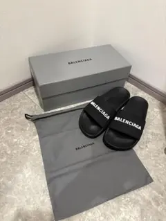 BALENCIAGA バレンシアガ ブラック サンダル 厚底 36 - メルカリ