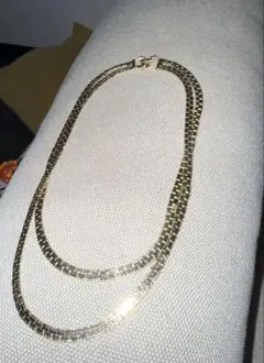 チョーカー　2連　チェーンネックレス 遺品整理