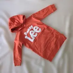 Buddy Lee フード付き ロングトレーナー ワンピース オレンジ