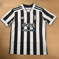 【ユーズド】サッカー　ユニフォーム　ユヴェントス　アディダス　140cmのサムネイル