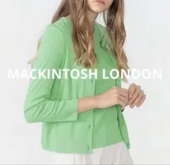 MACKINTOSH LONDON コットンモダールリブカーディガン　Lサイズのサムネイル