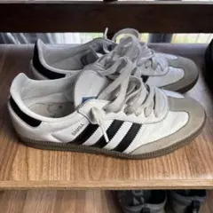 adidas SAMBA ホワイト/ブラック
