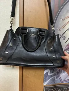 Vivienne Westwood ブラック ショルダーバッグ