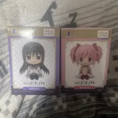 劇場版　魔法少女まどかマギカ ぺたっとおすわりフィギュア まどか ほむら セット