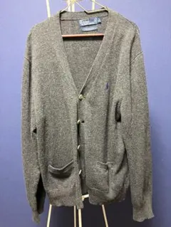 Polo by Ralph Lauren グレー カーディガン L