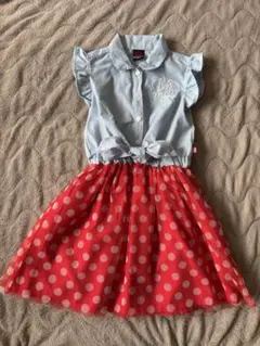 BABYDOLL ミニーマウス ワンピース 120cmのサムネイル