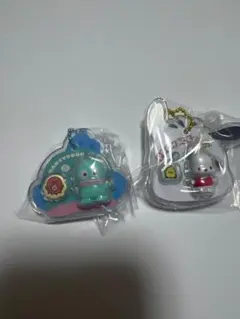 サンリオキャラクターズ　パッケージチャーム　ポチャッコ　ハンギョドン　セット