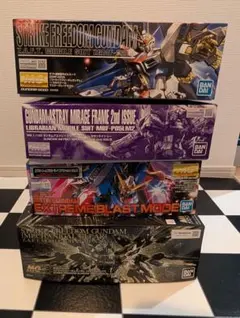 ガンプラセット HG rg mgシリーズ 4点 ガンプラ 4点セット RG HG - メルカリ