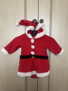 サンタクロース風ベビー服 赤