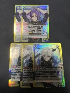 ユニオンアリーナ　ブルーロック　凪誠士郎　御影玲王　SR ５枚セット