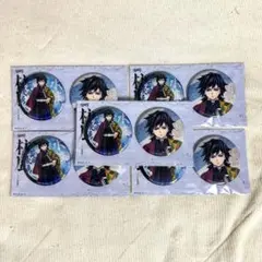 鬼滅の刃 柱展 キービジュアルグリッター缶バッジ 冨岡義勇