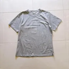 HUITIEME ウィッテム 半袖 Tシャツ グレー Lサイズ ロゴ デサントのサムネイル