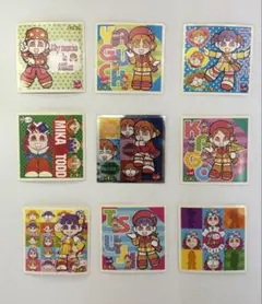 【希少】ミニモニ　シール　コレクション　9枚セット