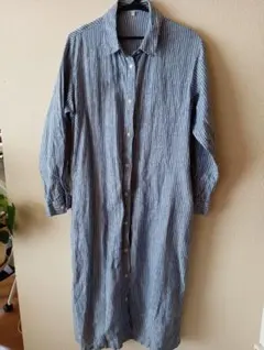★お値下げ★ストライプ ロングシャツ 長袖【美品】