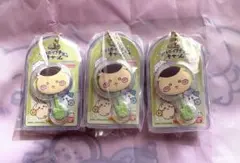 ちいかわ　ミニチュアチョコチャーム　くりまんじゅう　3点セット