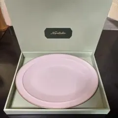 ノリタケ　大皿　ピンク色のサムネイル