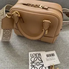 新品未使用ロエベ LOEWEアマソナ16 アンゴラ ジャガードストラップ 
