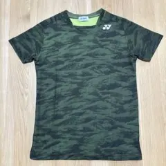 ヨネックス 迷彩グリーン シャツ