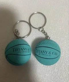 バスケットボール キーホルダー ブルー2個