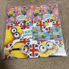 新品未開封　ミニオンズ 折り紙大小セット