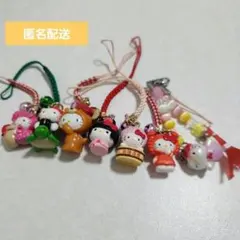 激レア含む】ご当地キティ 根付 ストラップ チャーム まとめ売りセット