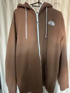 THE NORTH FACE ブラウン フルジップパーカー