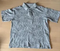 半袖　柄シャツ　Lサイズ